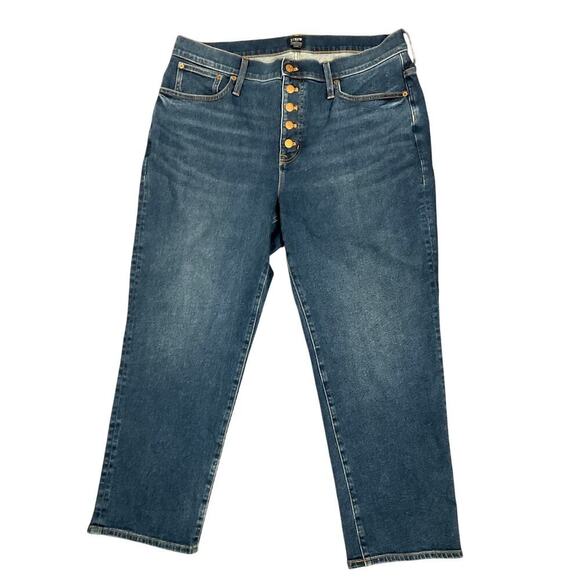 J. Crew The Essential Straight Jeans size 34 - Picture 1 of 5